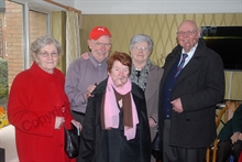Father Harrington with parishioners from Castle Vale